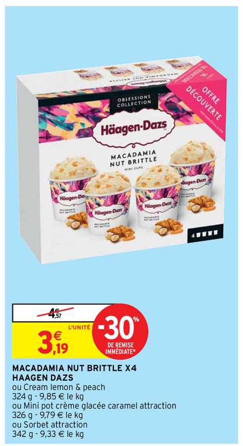 macadamia nut brittle x4 häagen dazs