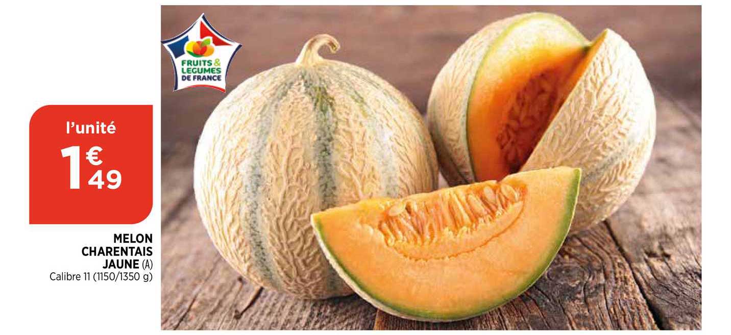 Melon Charentais Jaune