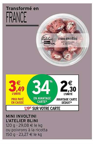 mini involtini l'atelier blini