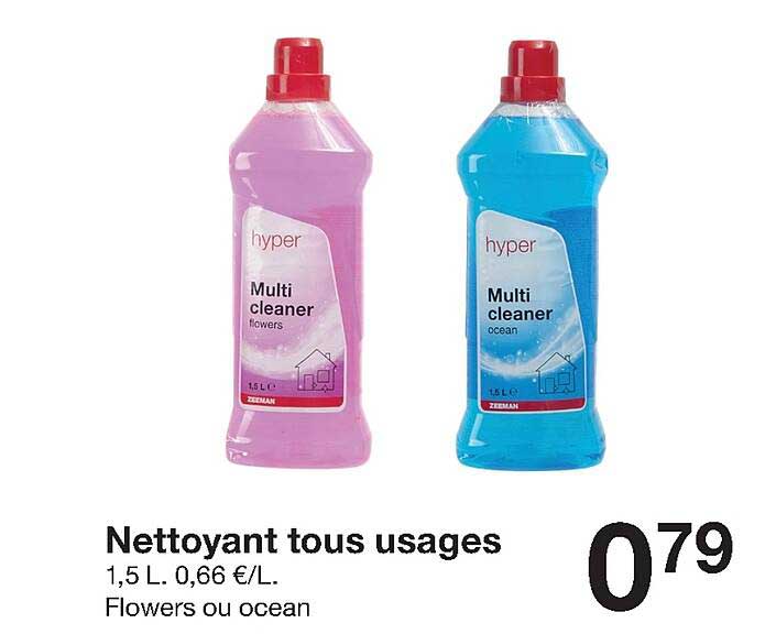 nettoyant tous usages hyper