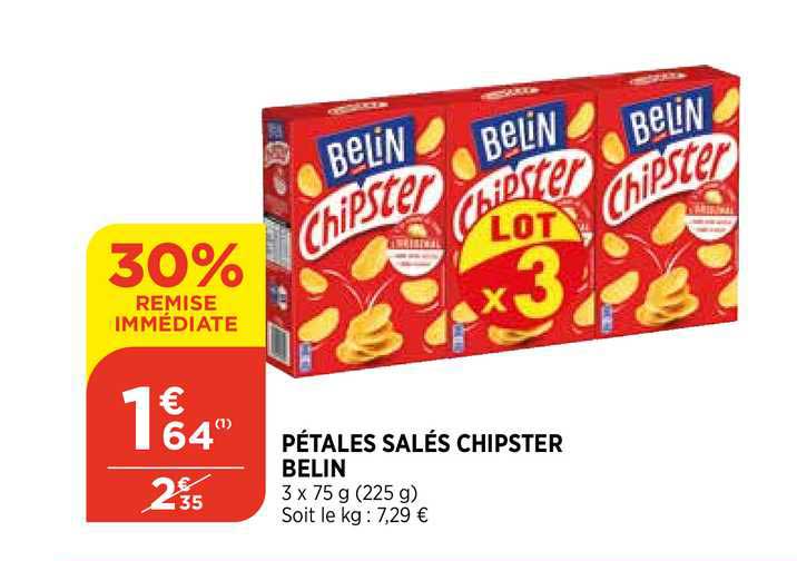 Pétales Salés Chipster Belin