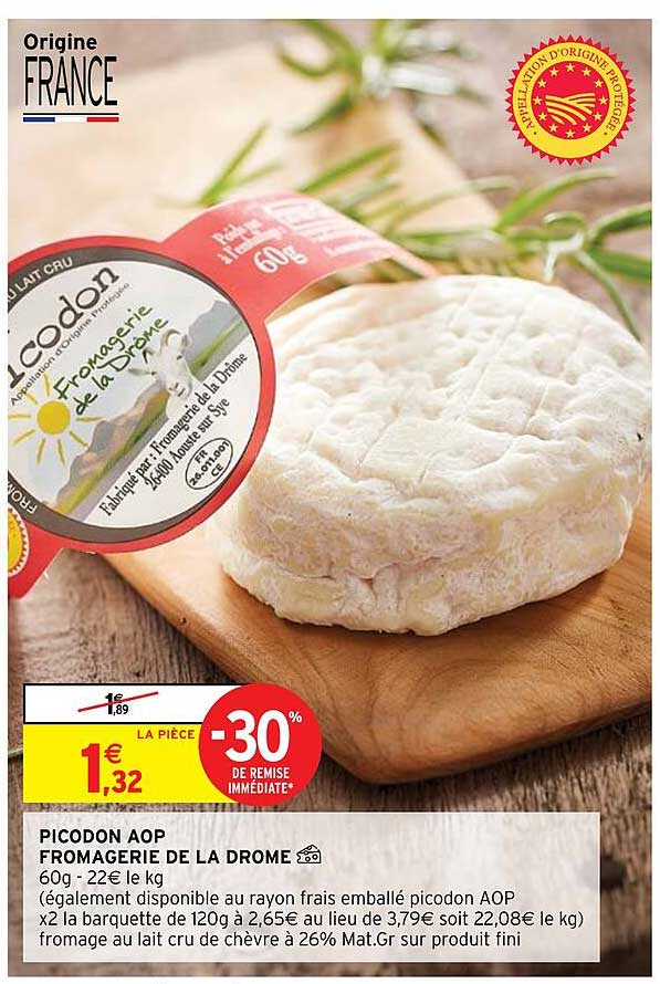 picodon aop fromagerie de la drome