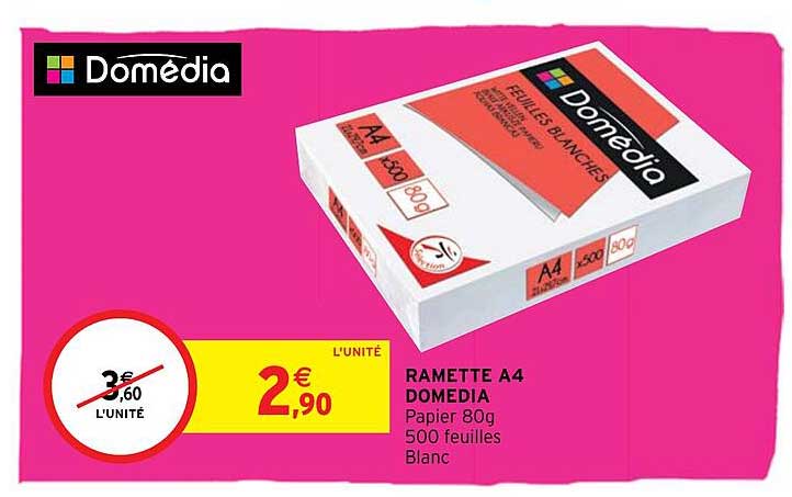 Ramette A4 Domédia