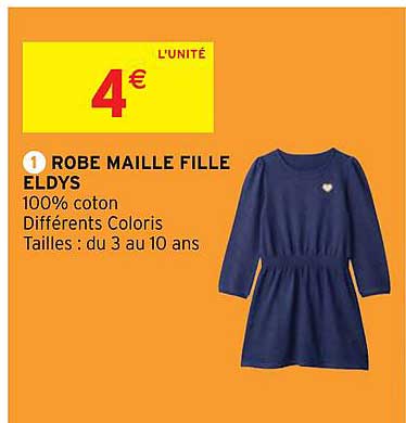 Robe Maille Fille Eldys