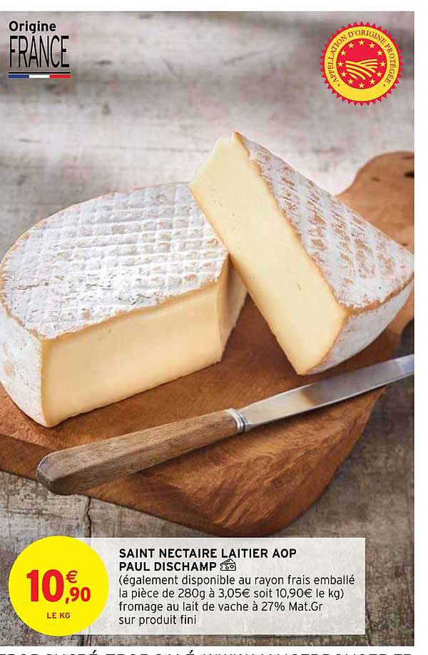 saint nectaire laitier aop paul dischamp