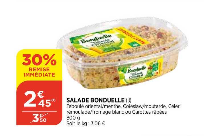 Salade Bonduelle