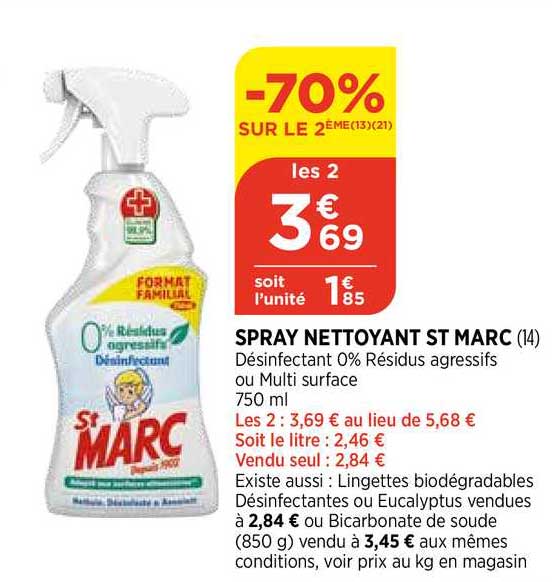spray nettoyant st marc