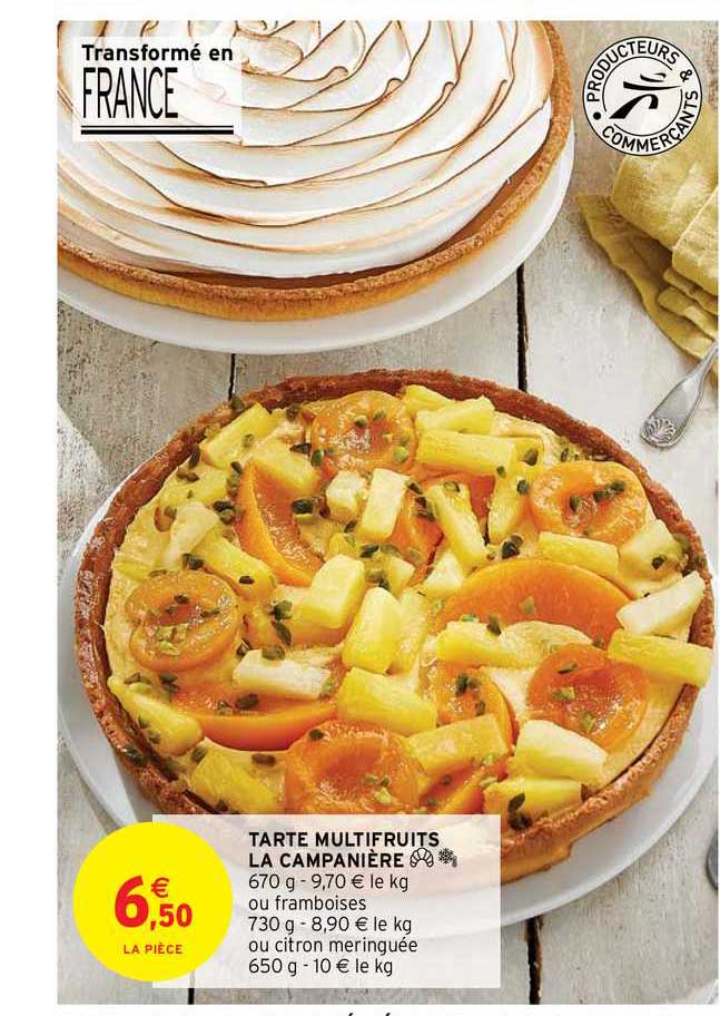 tarte multifruits la campanière
