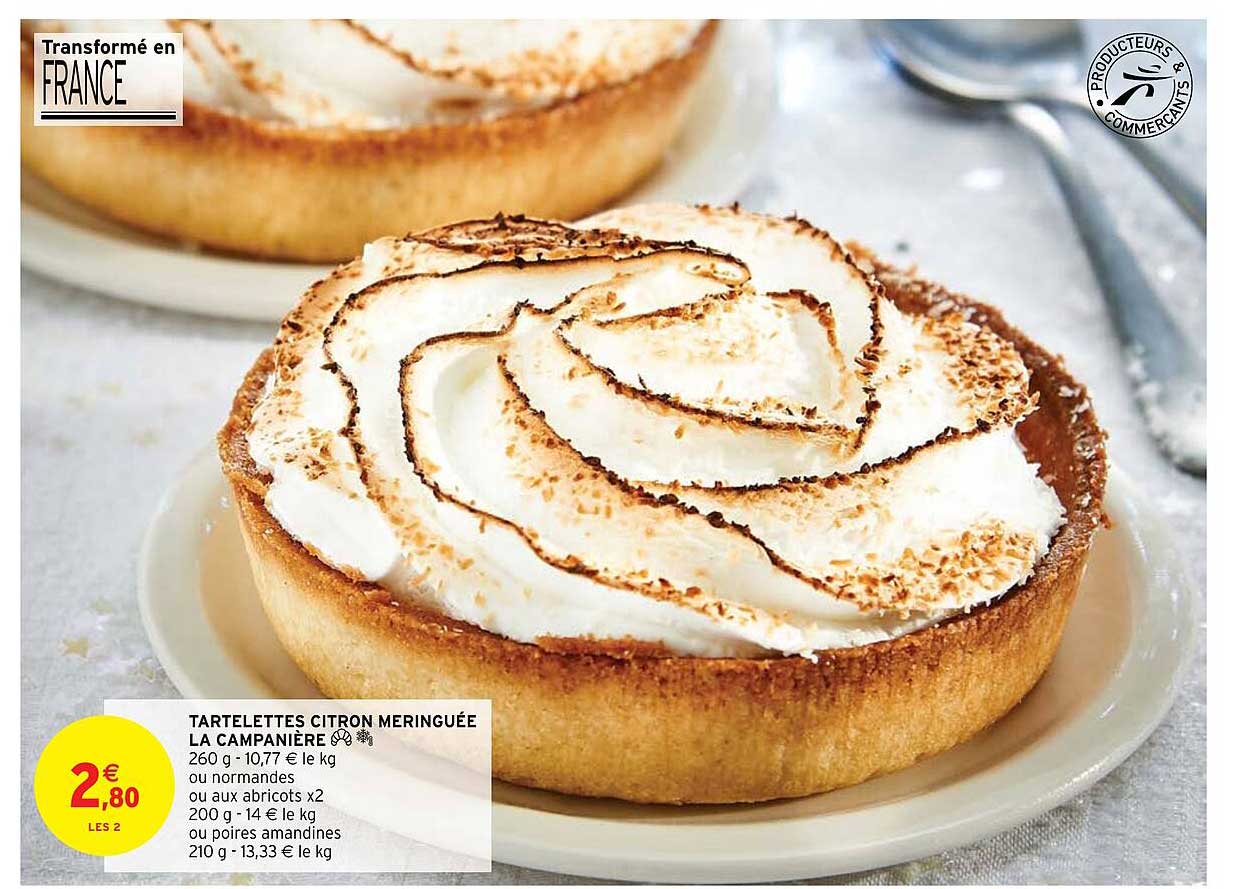 tartelettes citron meringuée la campanière