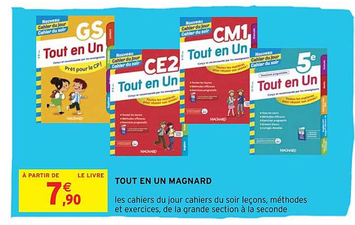 tout en un magnard
