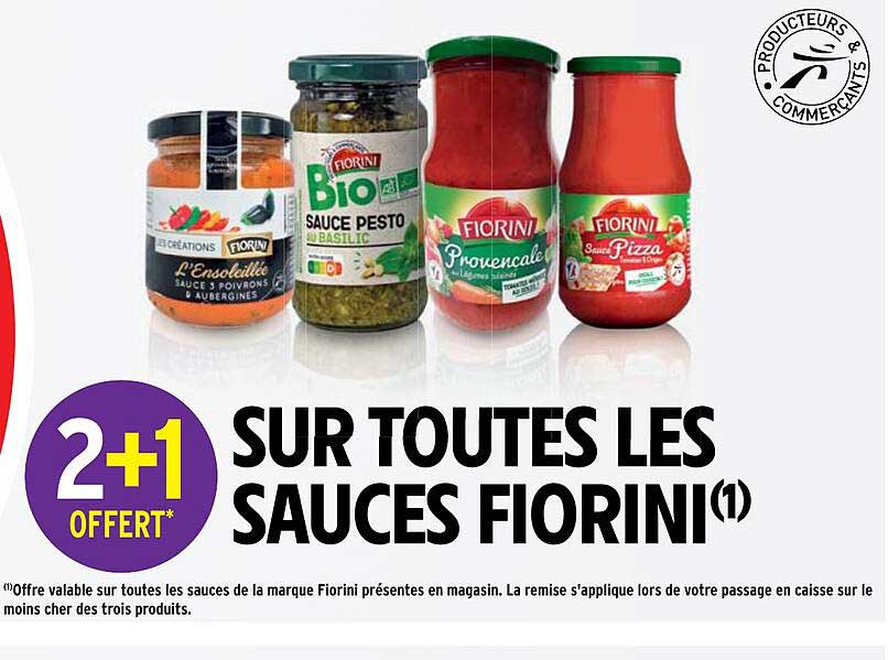 toutes les sauces fiorini