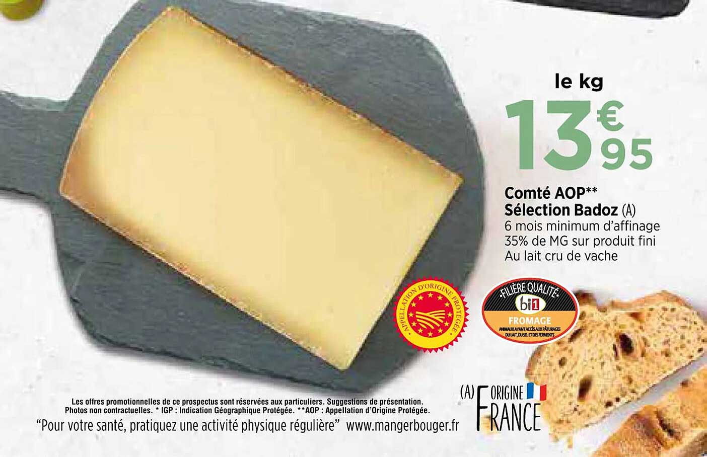 Comté Aop Sélection Badoz