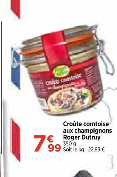 crôute comtoise aux champignons roger dutruy