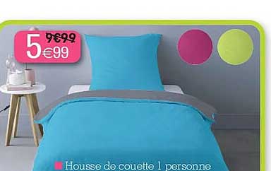 housse de couette 1 personne