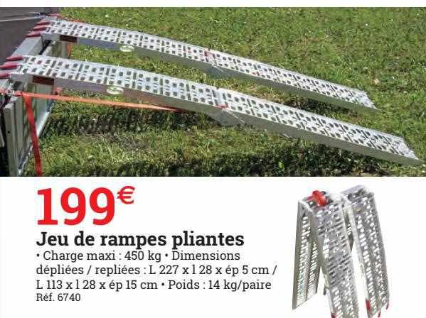 jeu de rampes pliantes