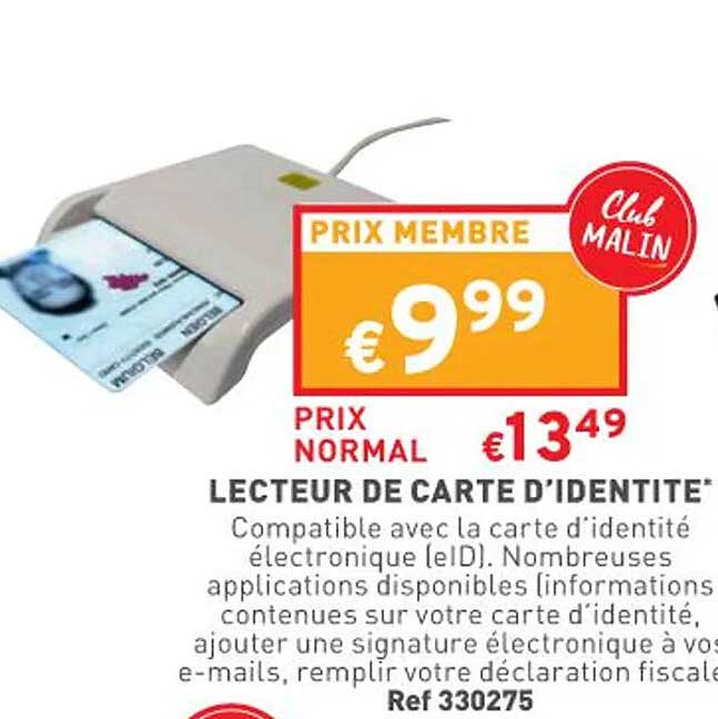 lecteur de carte d'identité