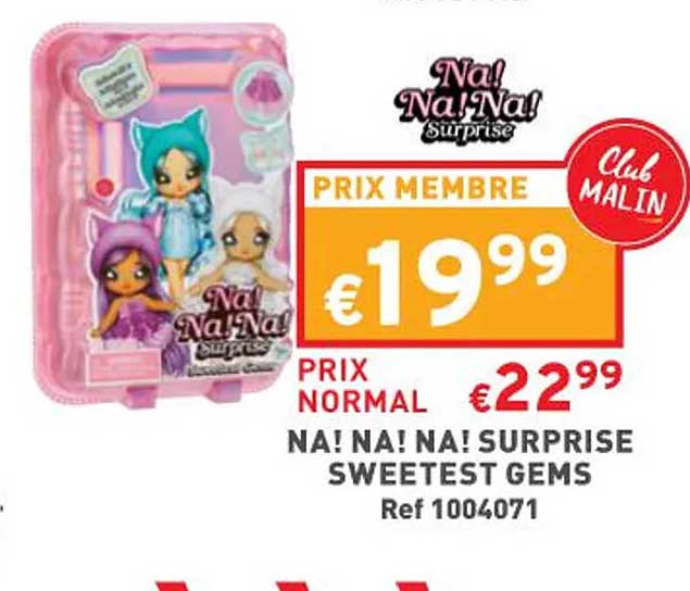 na! na! na! surprise sweetest gems