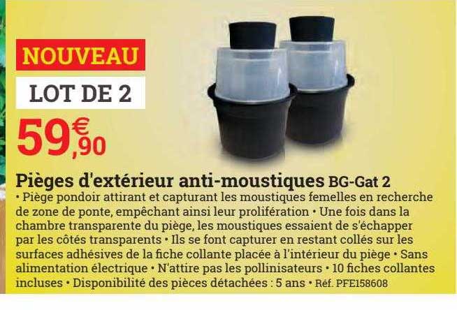 pièges d'extérieur anti-moustiques bg-gat 2