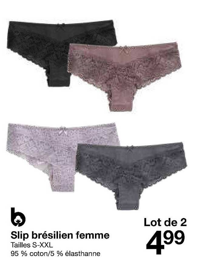 Slip Brésilien Femme