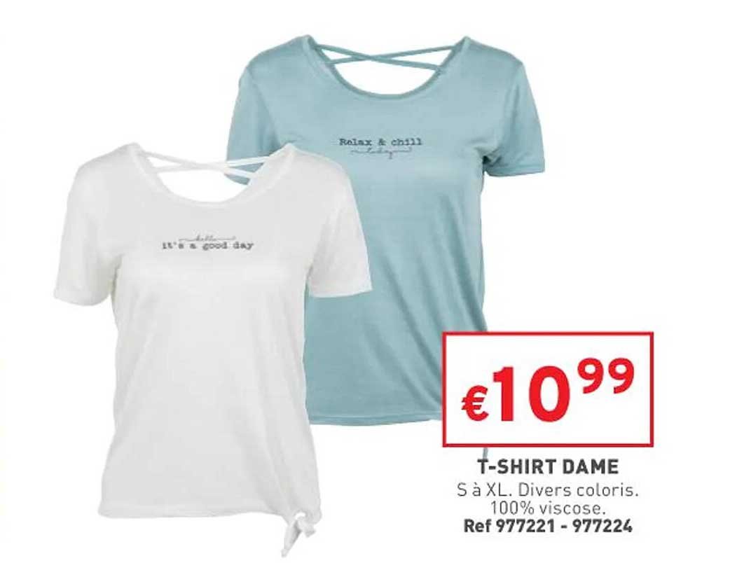 t-shirt dame
