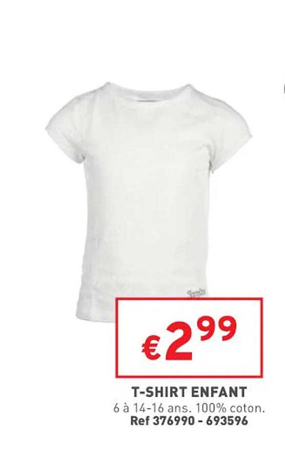 t-shirt enfant