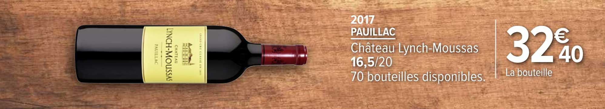 2017 pauillac château lynch moussas