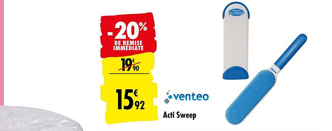 acti sweep venteo -20% remise immédiate