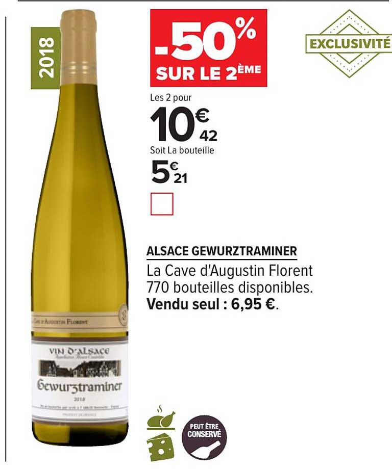 alsace gewurztraminer la cave d'augustin florent