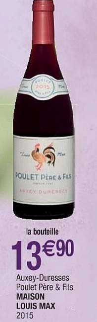 auxey duresses poulet père fils maison louis max
