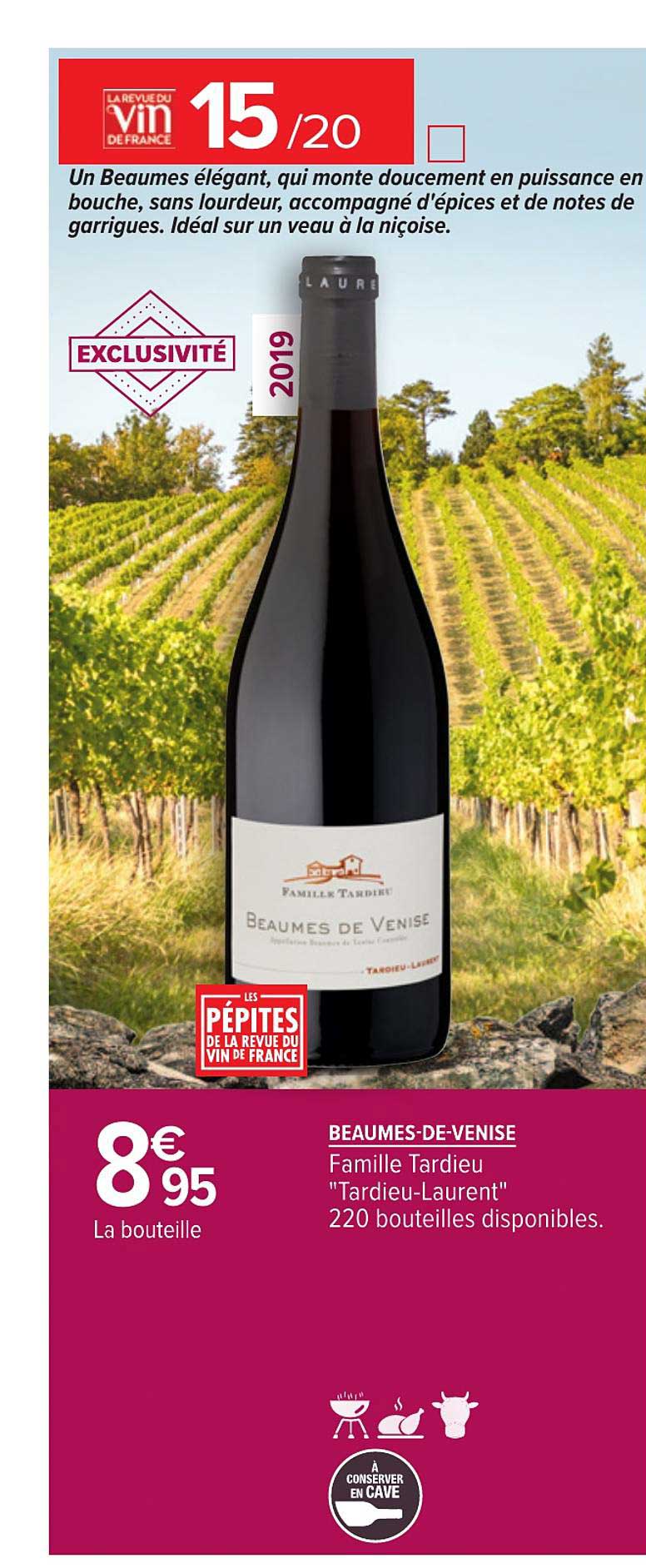beaumes de venise famille tardieu