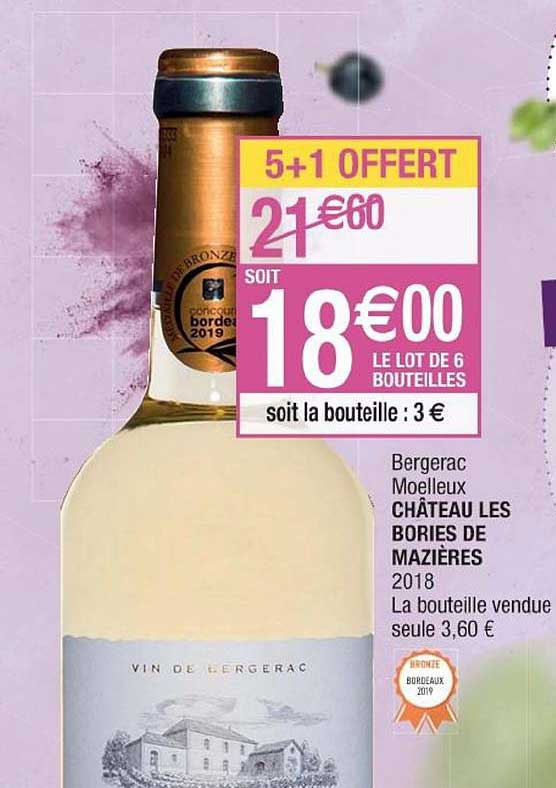 bergerac moelleux château les bories de mazières