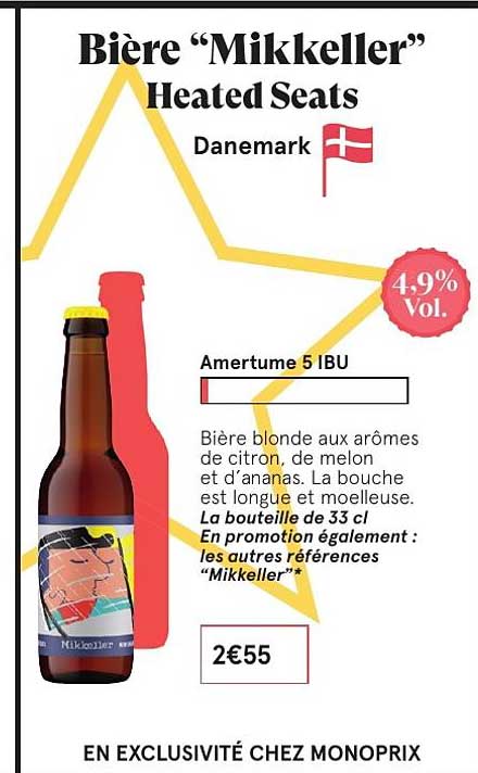 bière mikkeller heated seats