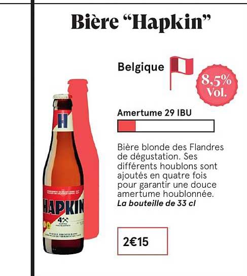 bière hapkin