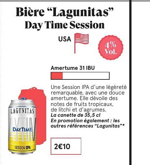 Bière Lagunitas Day Time Session