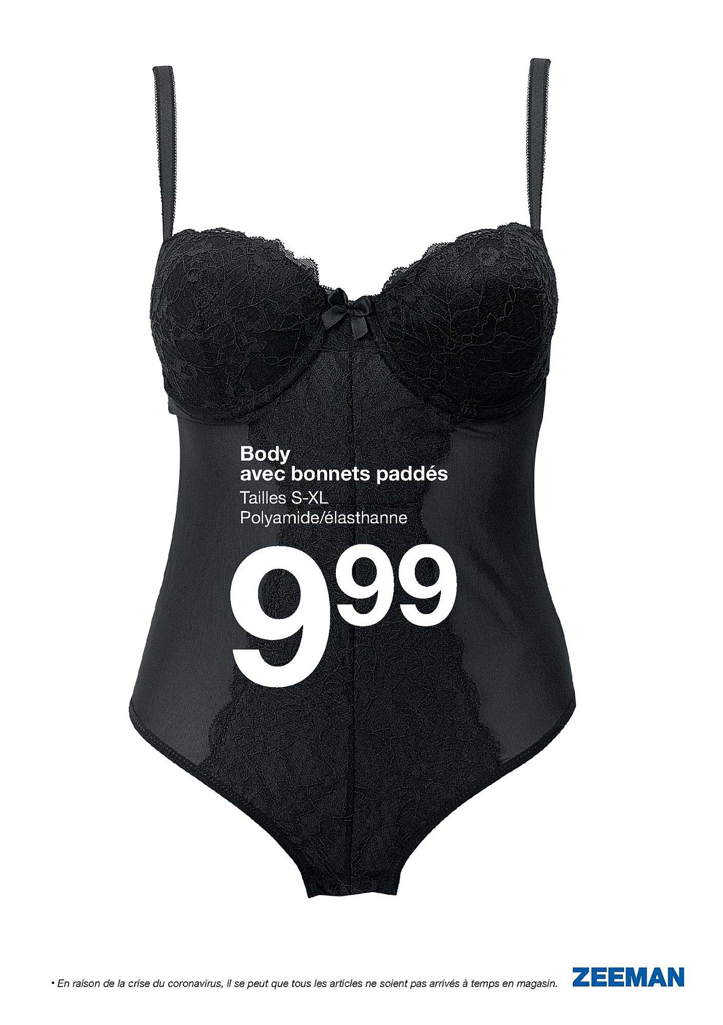 body avec bonnet paddès