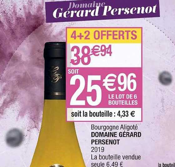 bourgogne aligoté domaine gérard persenot