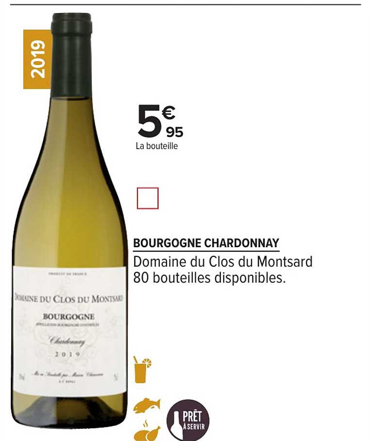 bourgogne chardonnay domaine du clos du montsard