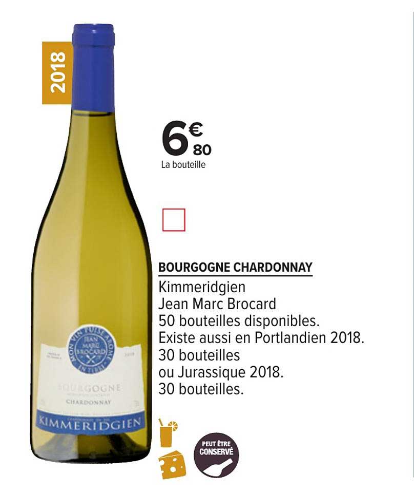bourgogne chardonnay kimmeridgien jean marc brocard