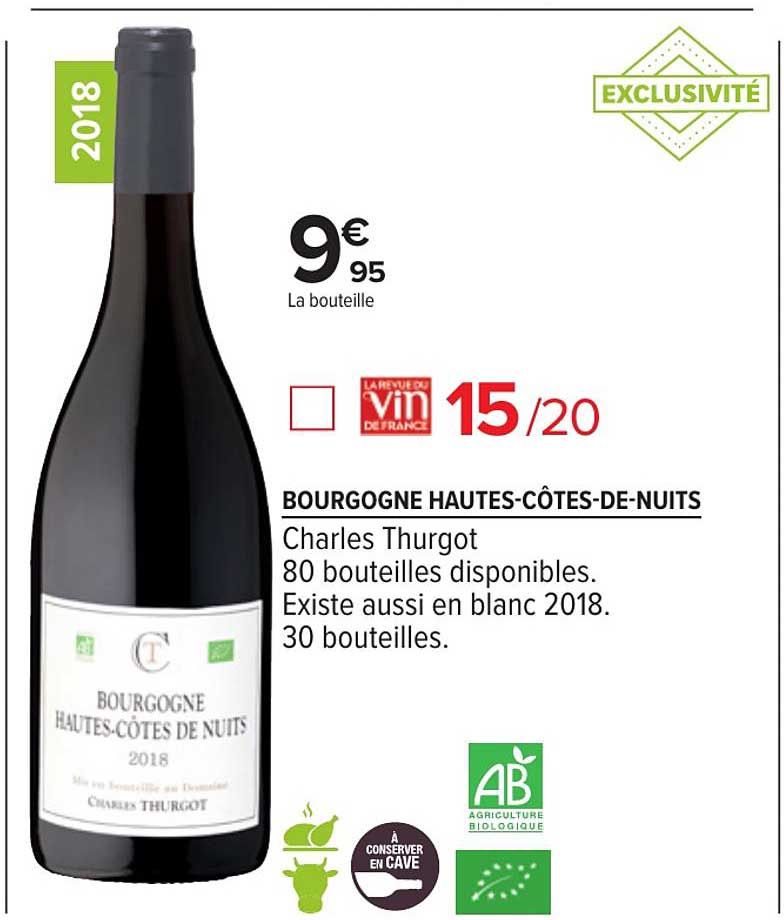 Bourgogne Hautes Côtes De Nuits Charles Thurgot