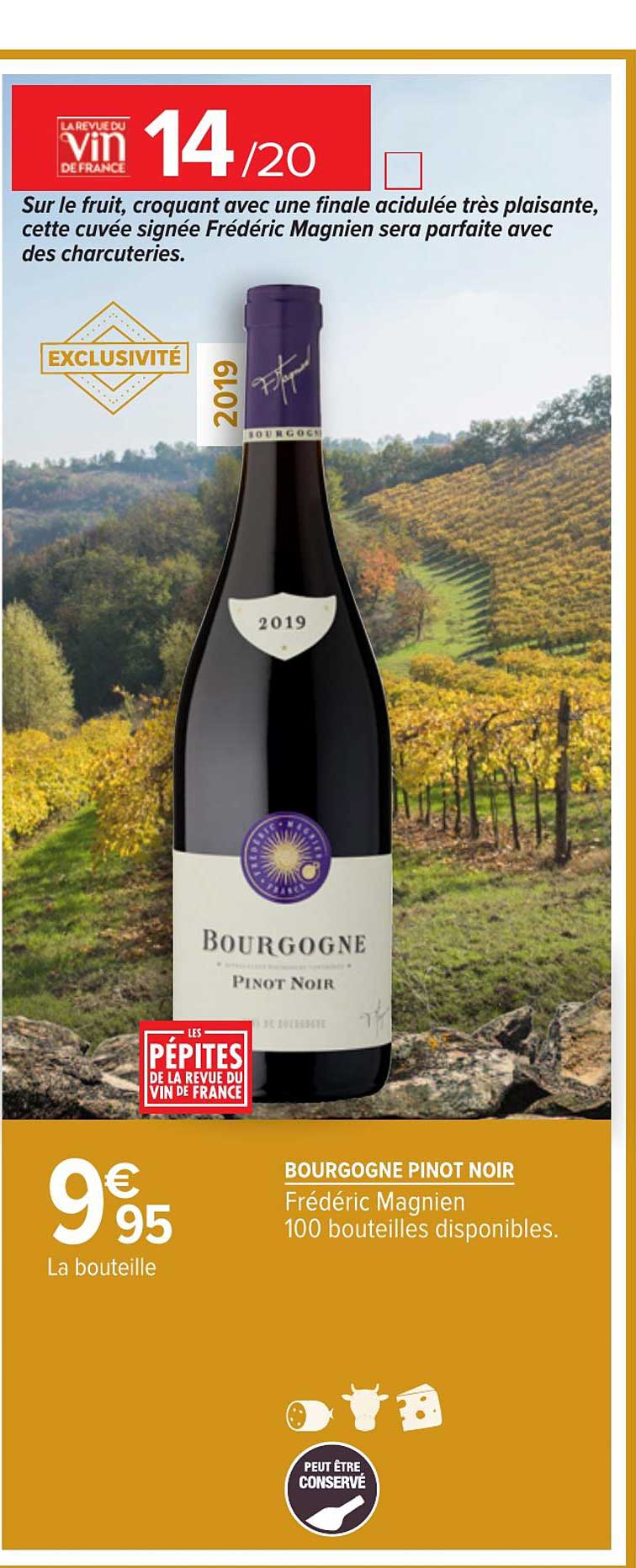 bourgogne pinot noir frédéric magnien
