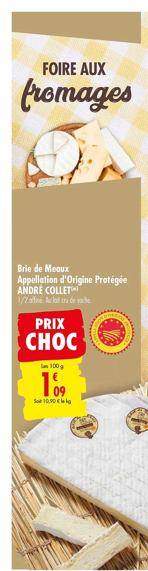 brie de meaux appellation d'origine protégée andré collet