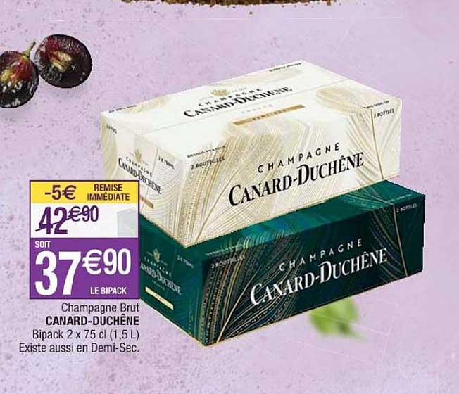 champagne brut canard duchêne