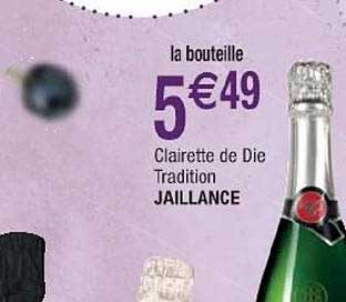 clairette de die tradition jaillance