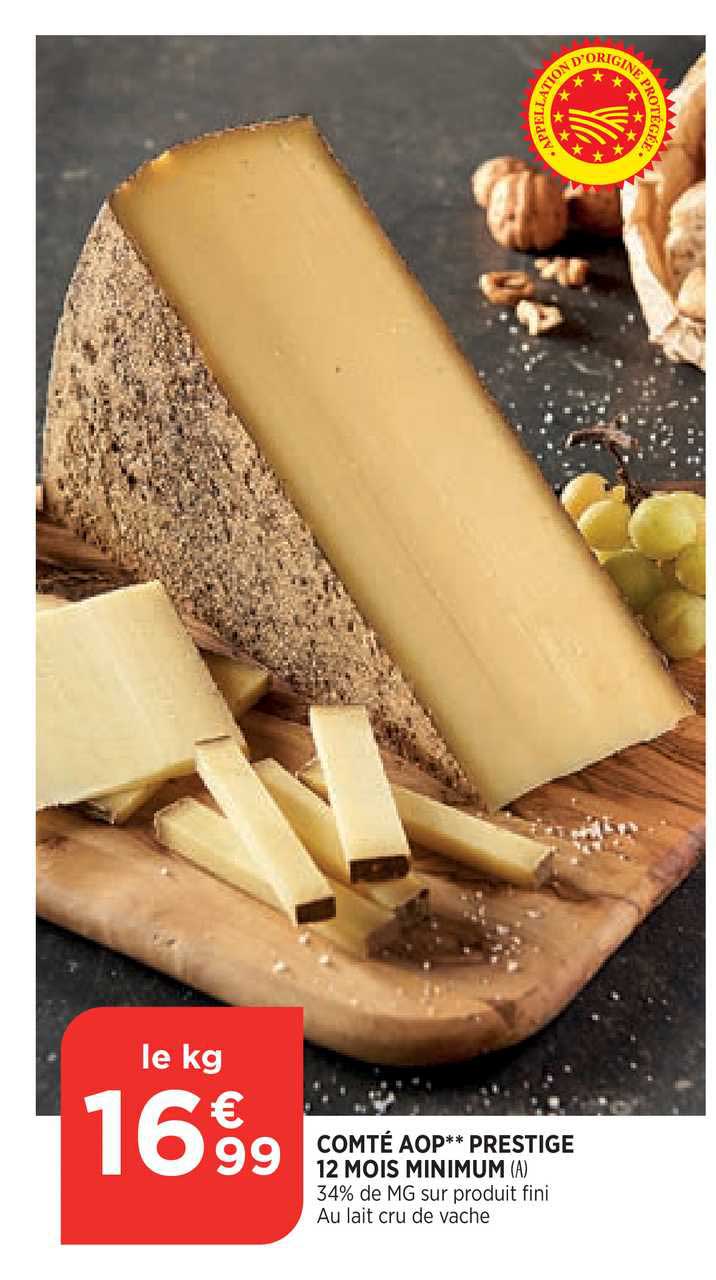 comté aop prestige 12 mois minimum