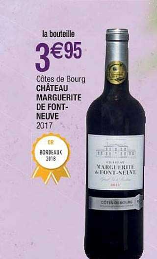 côtes de bourg château marguerite de font neuve