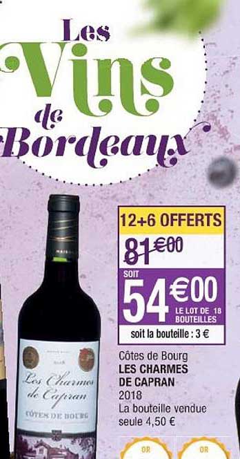 côtes de bourg les charmes de capran