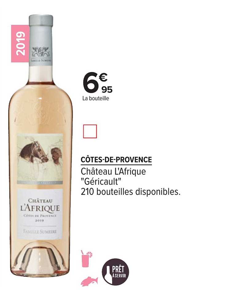 Côtes De Provence Château L'afrique Géricault