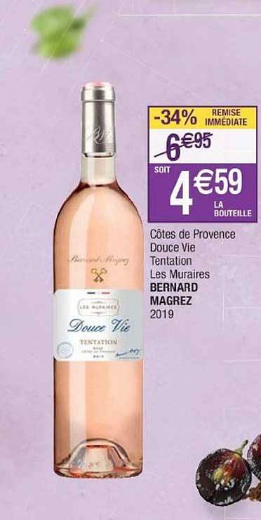 côtes de provence douce vie tentation les muraires bernard magrez
