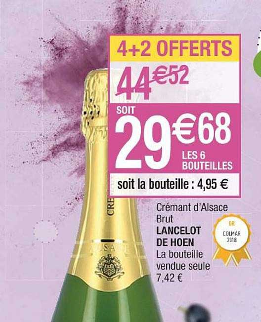 crémant d'alsace brut lancelot de hoen