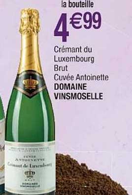 crémant du luxembourg brut cuvée antoinette domaine vinsmoselle